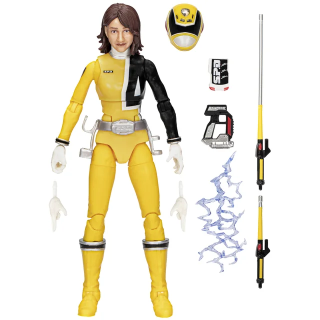 Hasbro Power Rangers Lightning Collection S.P.D. Yellow Ranger Action Figure