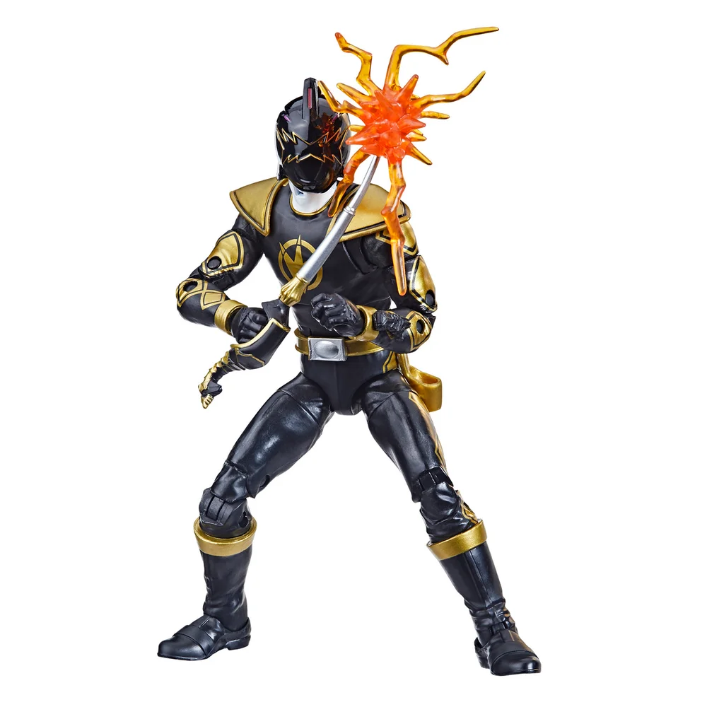 Hasbro Power Rangers Lightning Collection Dino Thunder Black Ranger Action Figure Image 1