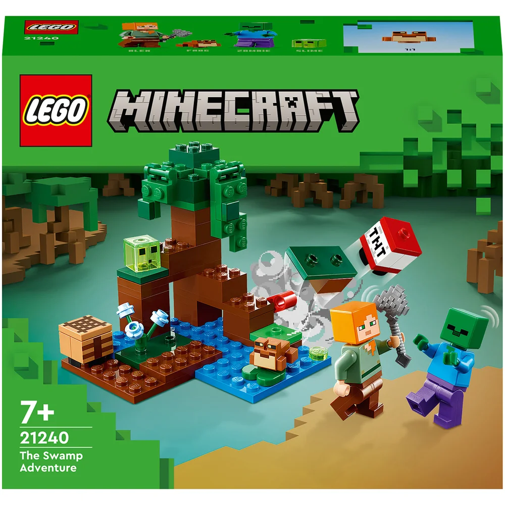 LEGO Minecraft The Swamp Adventure Building Set (21240) Image 1