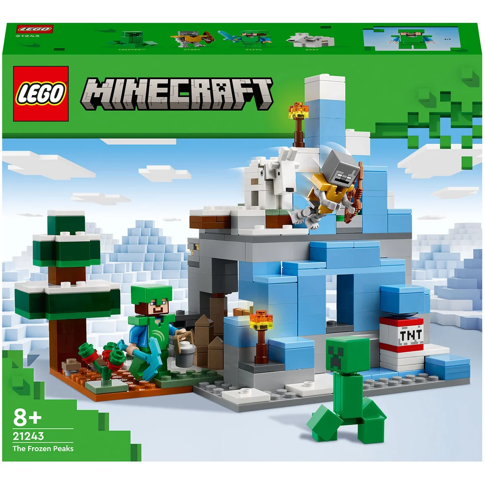 LEGO Minecraft The Frozen Peaks Set (21243) Image 1