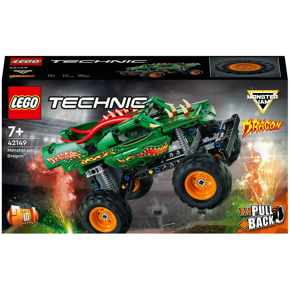 LEGO Technic: Monster Jam Dragon Set (42149) Image 1