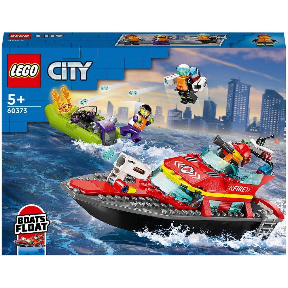 LEGO City Fire: Fire Rescue Boat Set (60373) Image 1