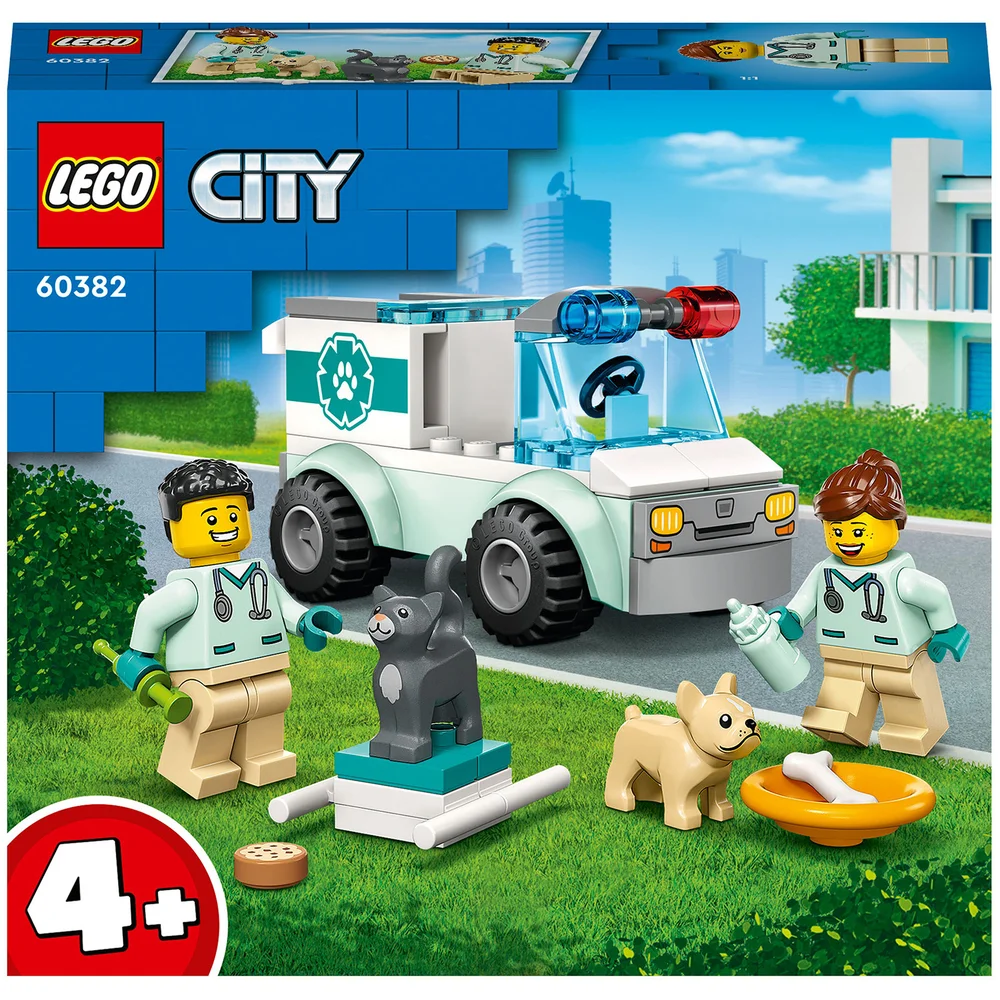 LEGO City Great Vehicles: Vet Van Rescue Set (60382) Image 1