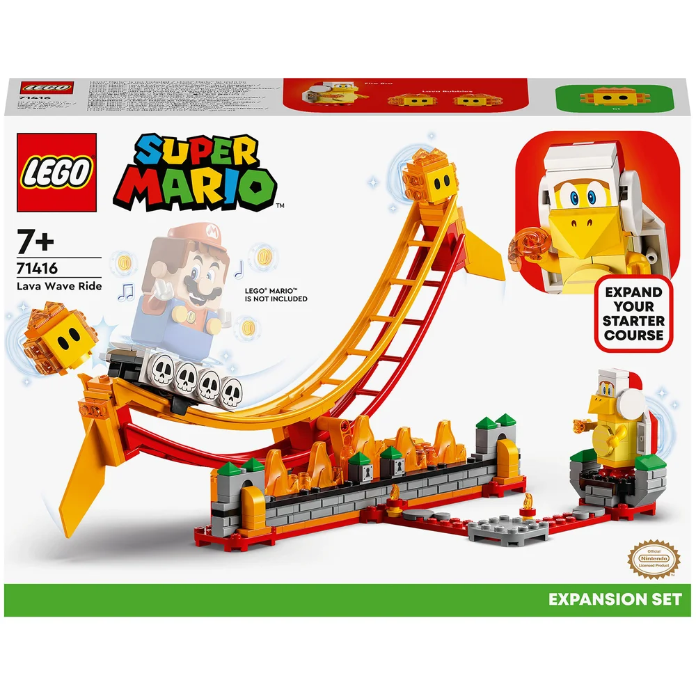 LEGO Super Mario: Lava Wave Ride Expansion Set (71416) Image 1