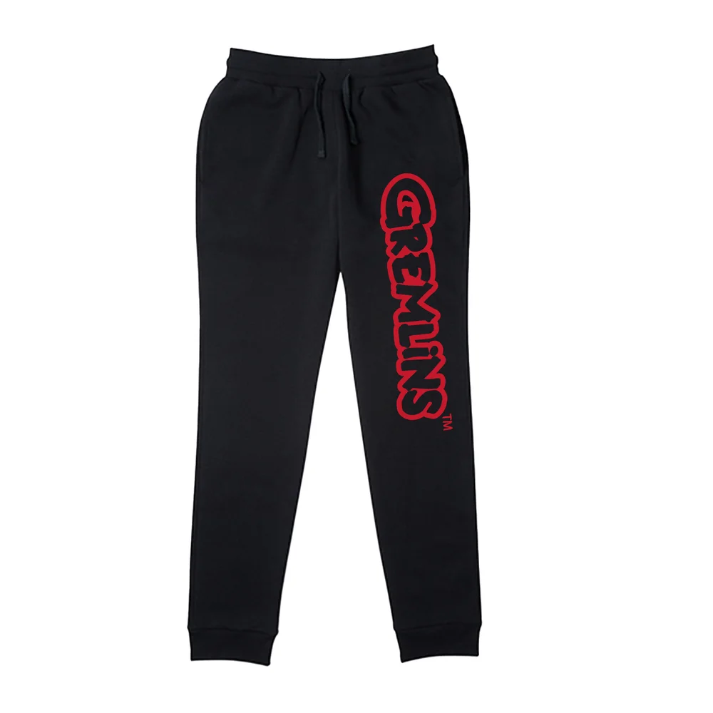 Gremlins Logo Joggers - Black - S - Black Image 1