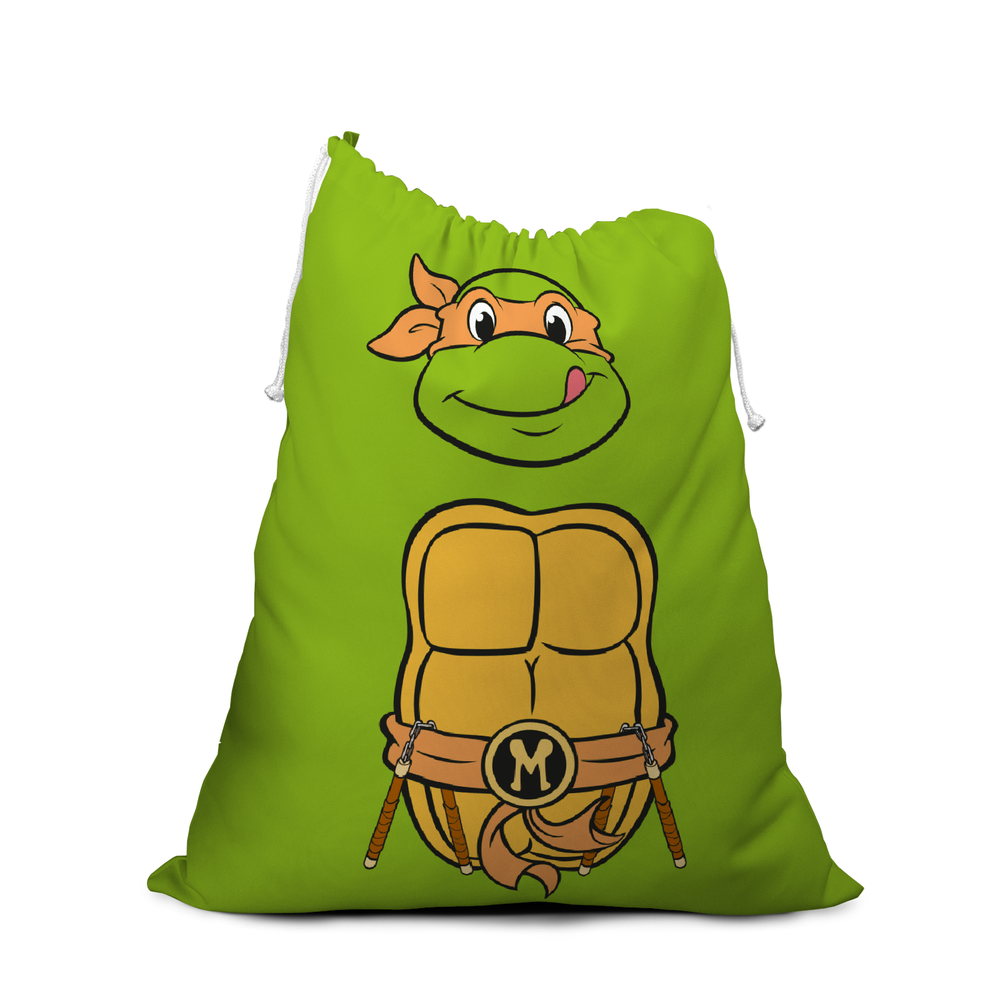 Teenage Mutant Ninja Turtles Michelangelo Christmas Santa Sack Image 1