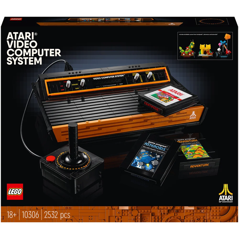 LEGO Icons Atari 2600 Video Game Console Adults Set (10306) Image 1