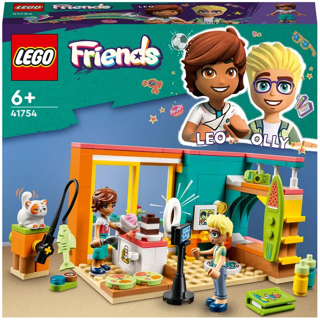 LEGO Friends: Leo's Room Baking Themed Playset with Pet (41754)