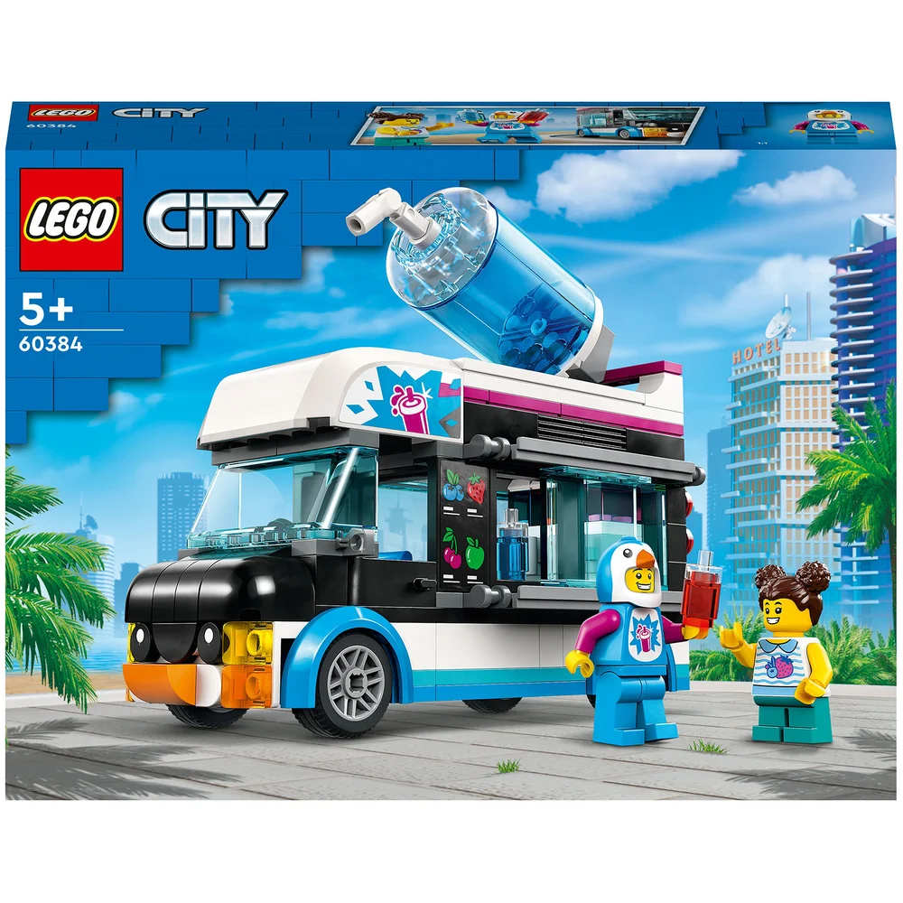 LEGO City: Great Vehicles Penguin Slushy Van Truck Toy (60384) Image 1