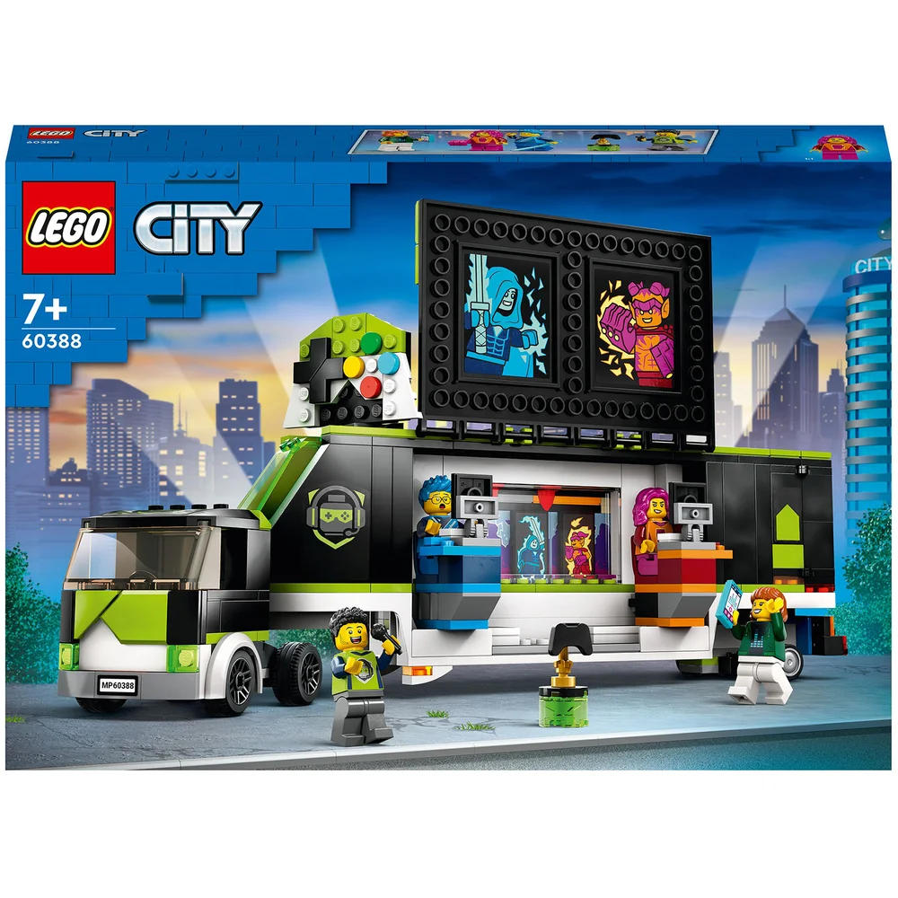 LEGO City: Gaming Tournament Truck Esports Vehicle Toy (60388) Image 1