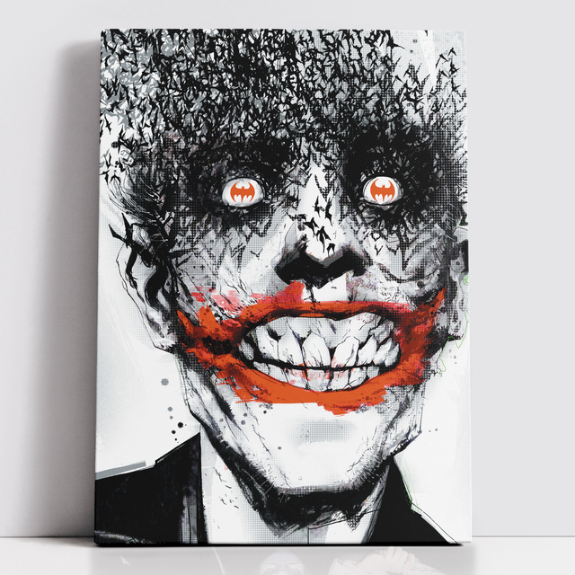 Decorsome x Batman Jock - The Joker Rectangular Canvas