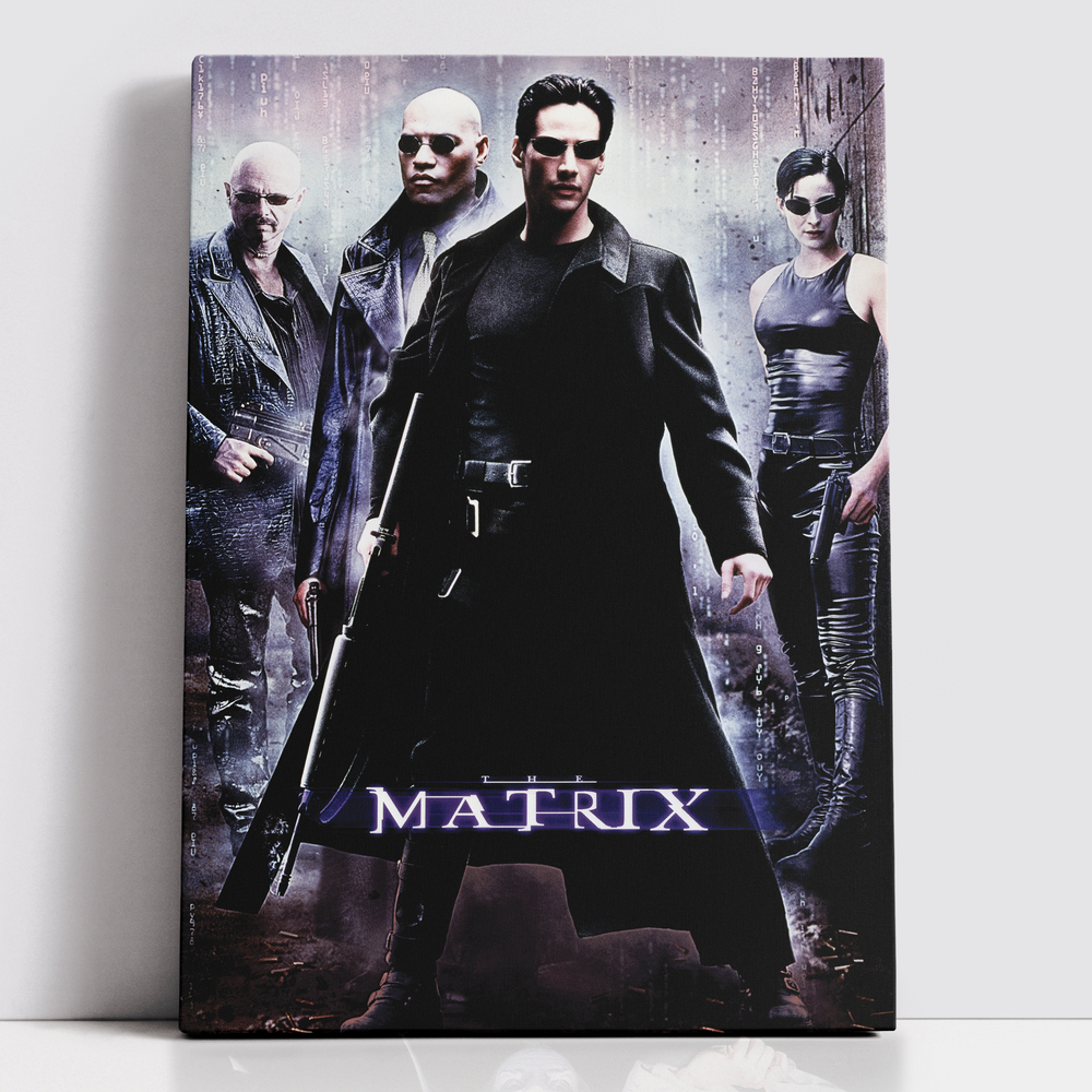 Decorsome x Matrix Classic Poster Rectangular Canvas - 12x18 inch Image 1