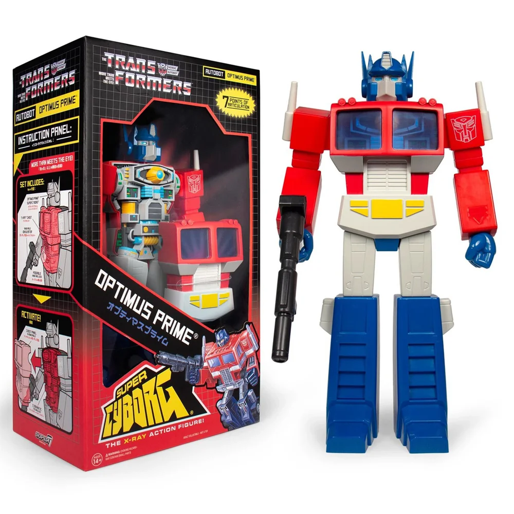 Super7 Transformers Super Cyborg - Optimus Prime G1 Image 1