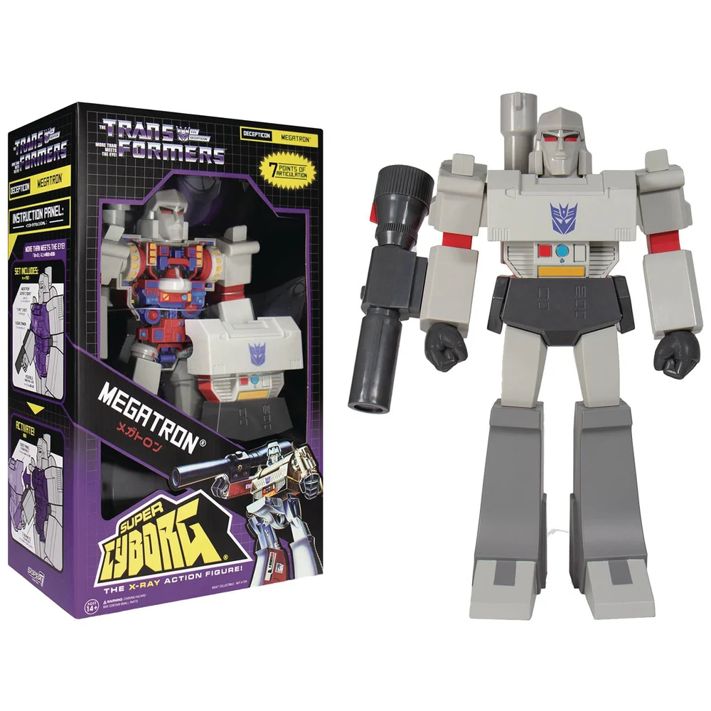 Super7 Transformers Super Cyborg - Megatron (Full Colour) Image 1