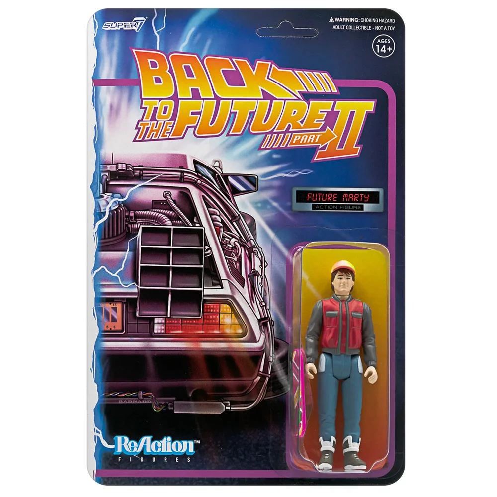 Super7 Back To The Future Part II ReAction Figure - Future Marty Image 1