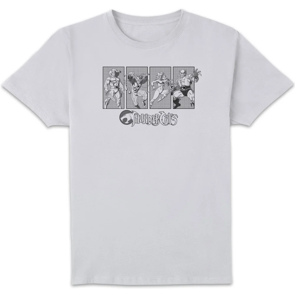 Thundercats Character Panels Unisex T-Shirt - White - S Image 1