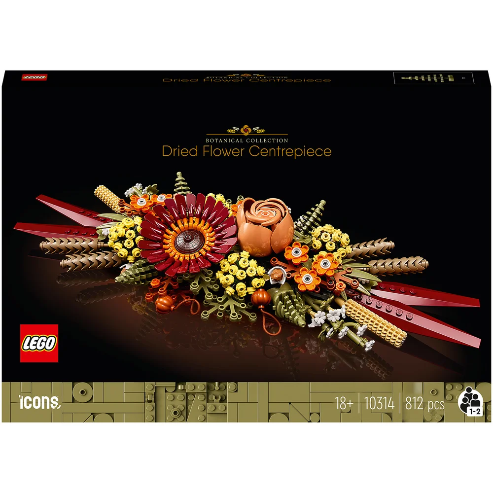 LEGO Icons Dried Flower Centrepiece Set for Adults 10314 Image 1