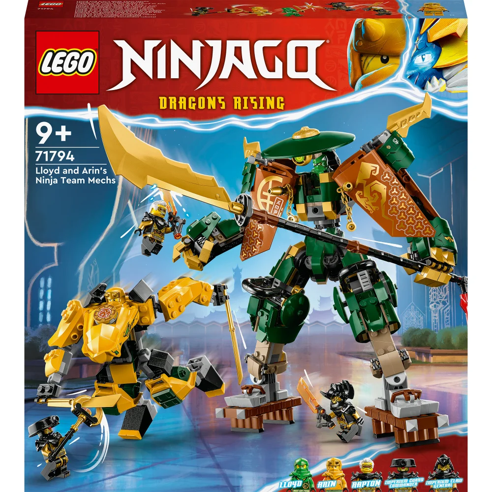LEGO NINJAGO: Lloyd and Arin's Ninja Team Mechs Set (71794) Image 1