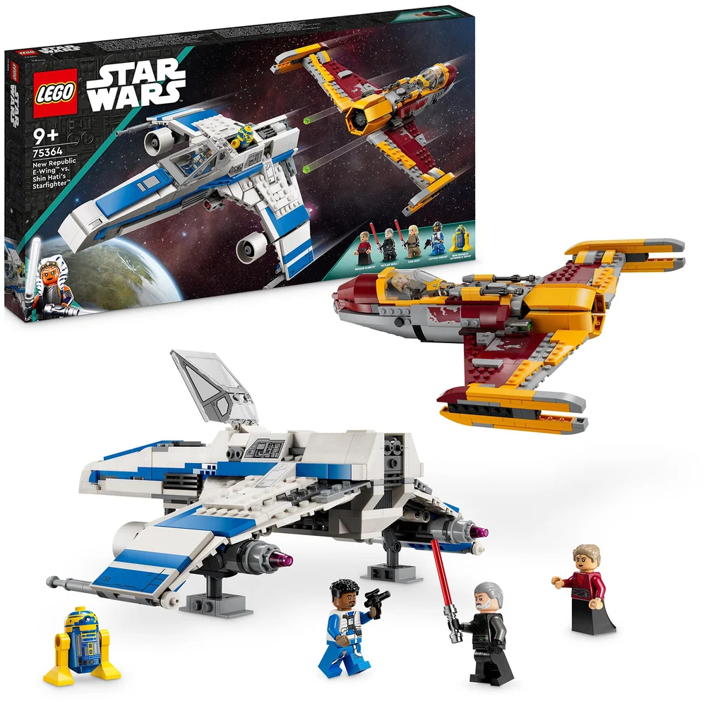 LEGO Star Wars New Republic E-Wing vs. Shin Hati’s Starfighter 75364 Image 1
