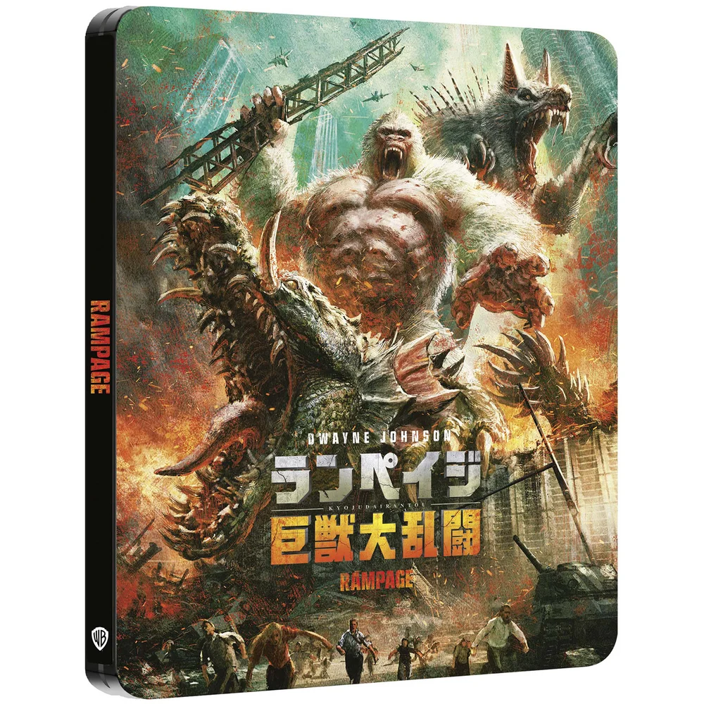 Rampage Japanese Artwork Edition 4K Ultra HD Steelbook (includes Blu-ray) Image 1