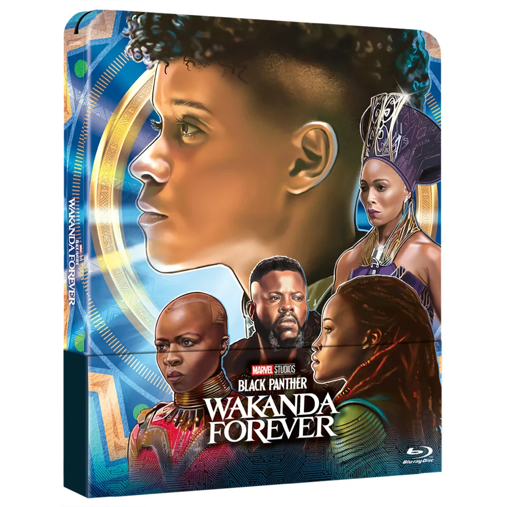 Black Panther: Wakanda Forever Zavvi Exclusive Limited Wakanda Edition 4K Ultra HD Steelbook (includes Blu-ray) Image 1