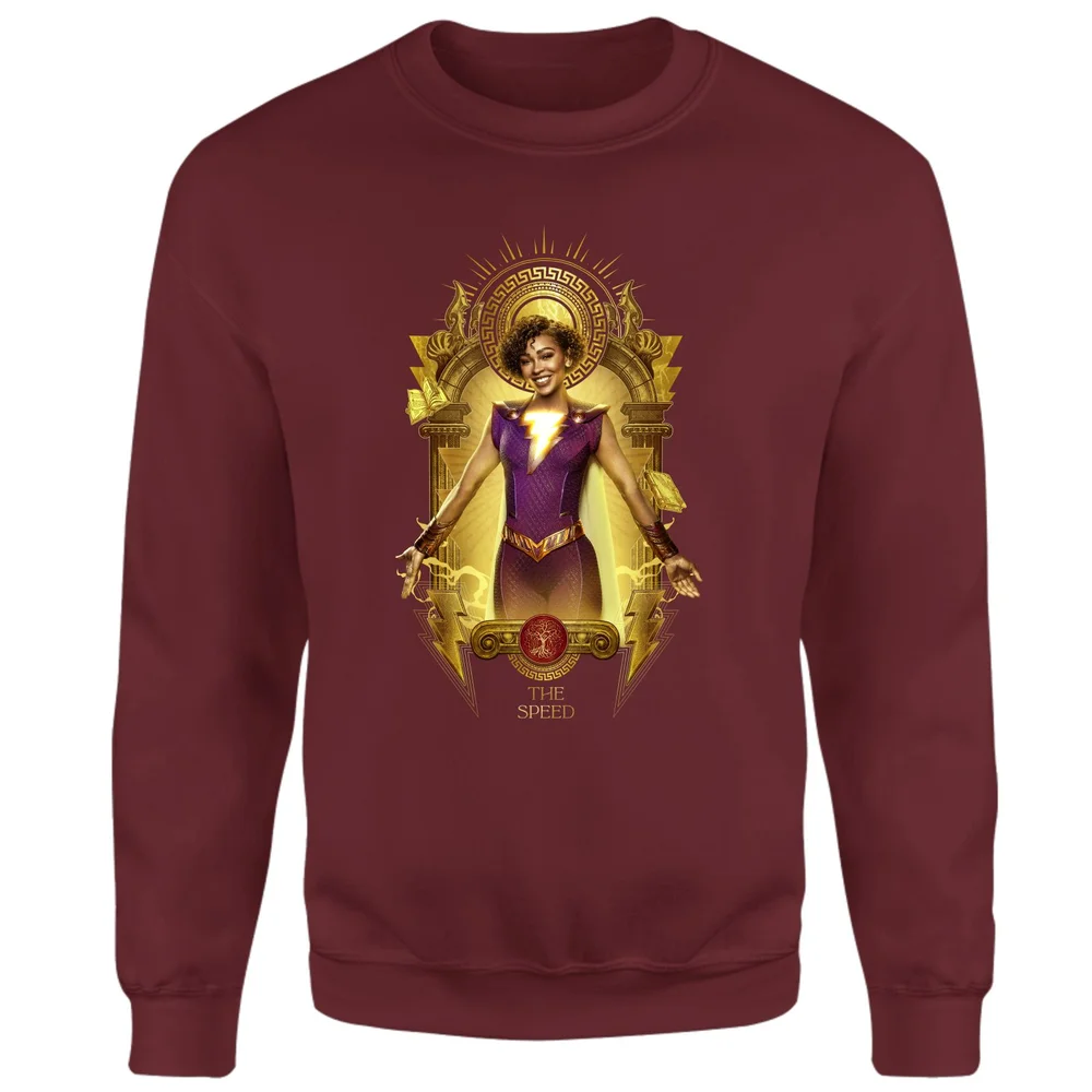 Shazam! Fury of the Gods The Speed Sweatshirt - Burgundy - S Image 1