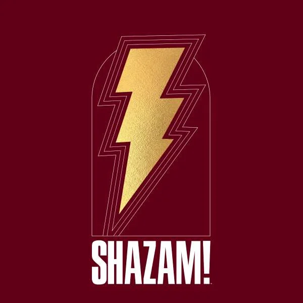 Shazam! Fury of the Gods Bolt Unisex T-Shirt - Burgundy