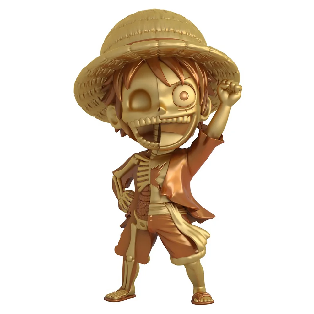 Mighty Jaxx One Piece Xxray Plus Luffy (Treasure Gold) Figure Image 1