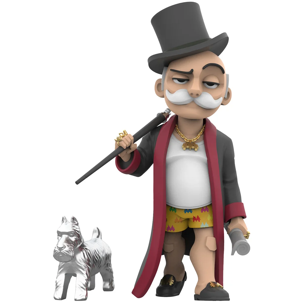 Mighty Jaxx Hasbro Off Werk Mr. Monopoly Figure Image 1