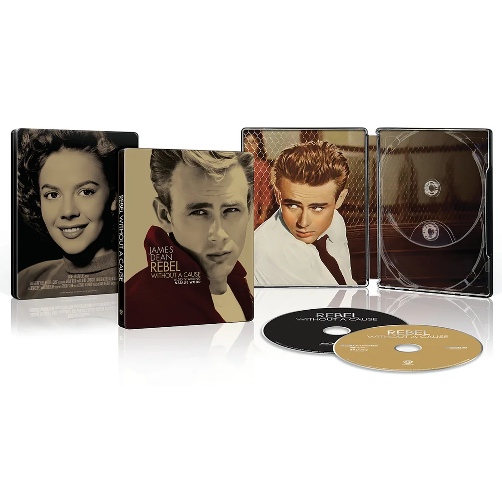 Rebel Without A Cause Steelbook - 4K Ultra HD (Includes Blu-ray) Image 1