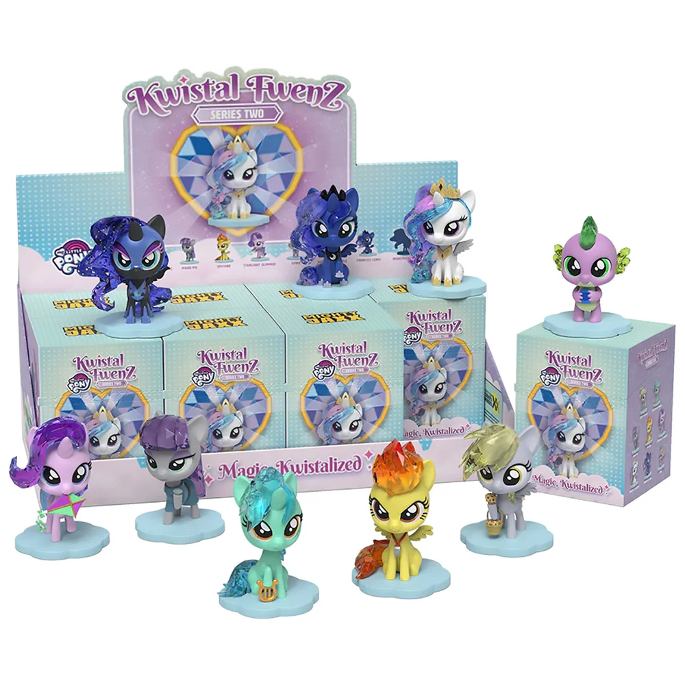 Mighty Jaxx Kwistal Fwenz: My Little Pony (Series 2) Blind Box (Tray - 8pcs) Image 1