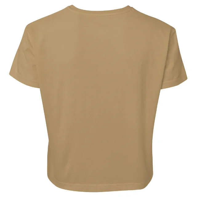 Pokemon Tepig Women's Cropped T-Shirt - Tan