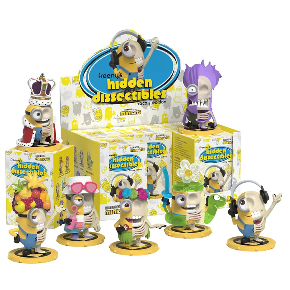 Mighty Jaxx Hidden Dissectibles: Minions (Series 1) Vacay Edition Blind Box (1pc) Image 1