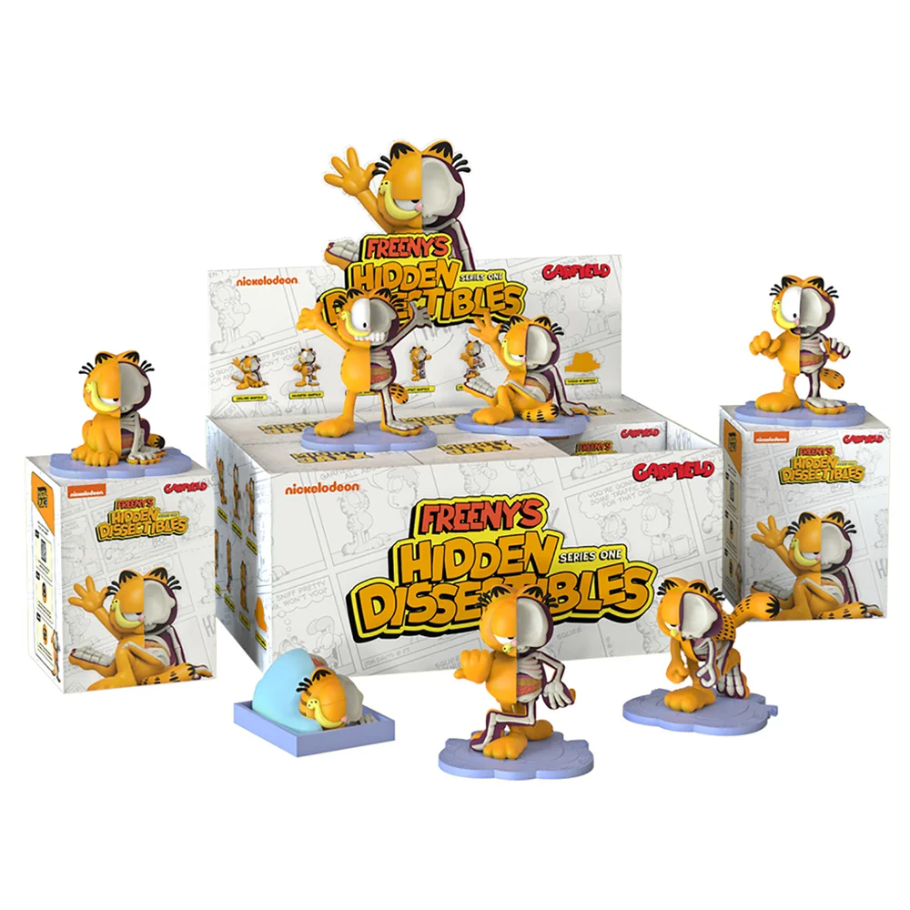 Mighty Jaxx Hidden Dissectibles: Garfield Blind Box (1pc) Image 1