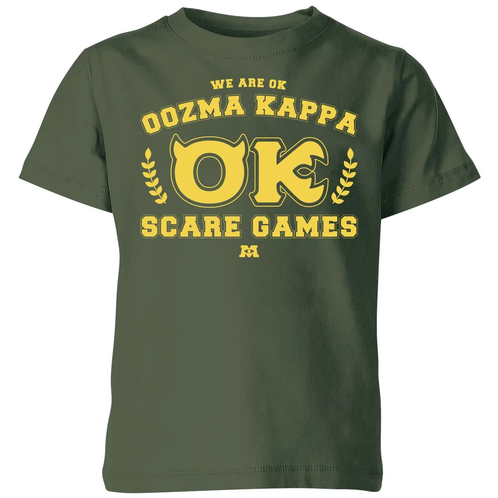 Monsters Inc. Oozma Kappa Scare Games Kids' T-Shirt - Green - 3-4 Years Image 1