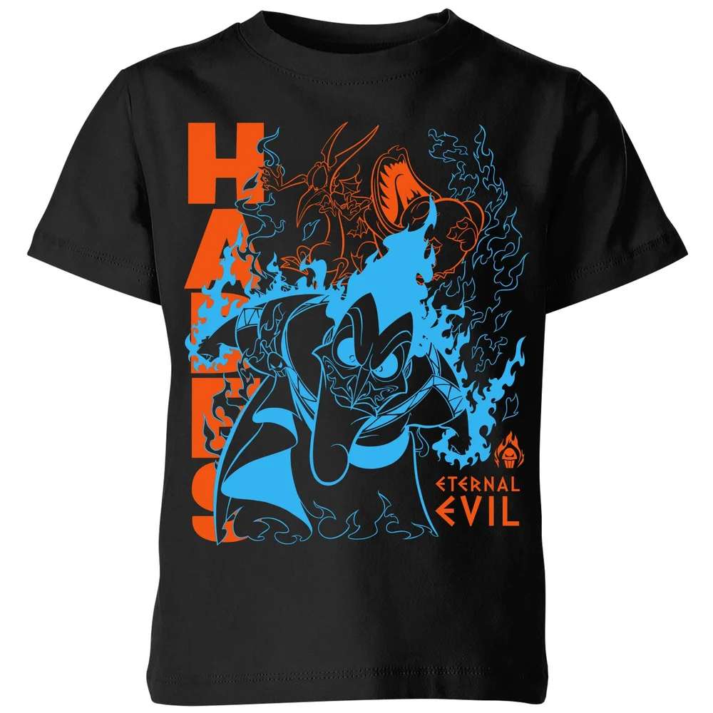Hercules Hades Eternal Evil Kids' T-Shirt - Black - 3-4 Years Image 1