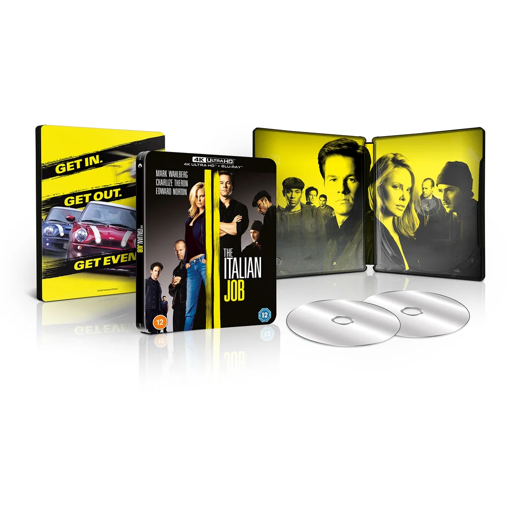 The Italian Job (2003) - 4K Ultra HD Steelbook (Includes Blu-ray) Image 1