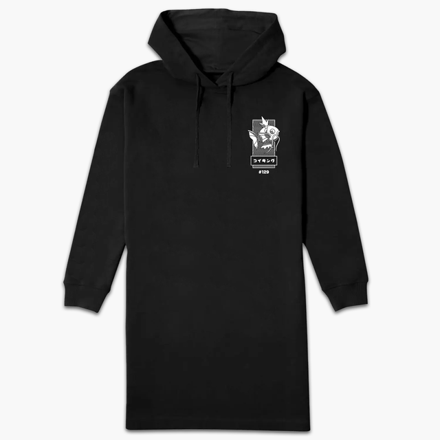 Pokémon Magikarp Evo Women's Hooded Dress - Black