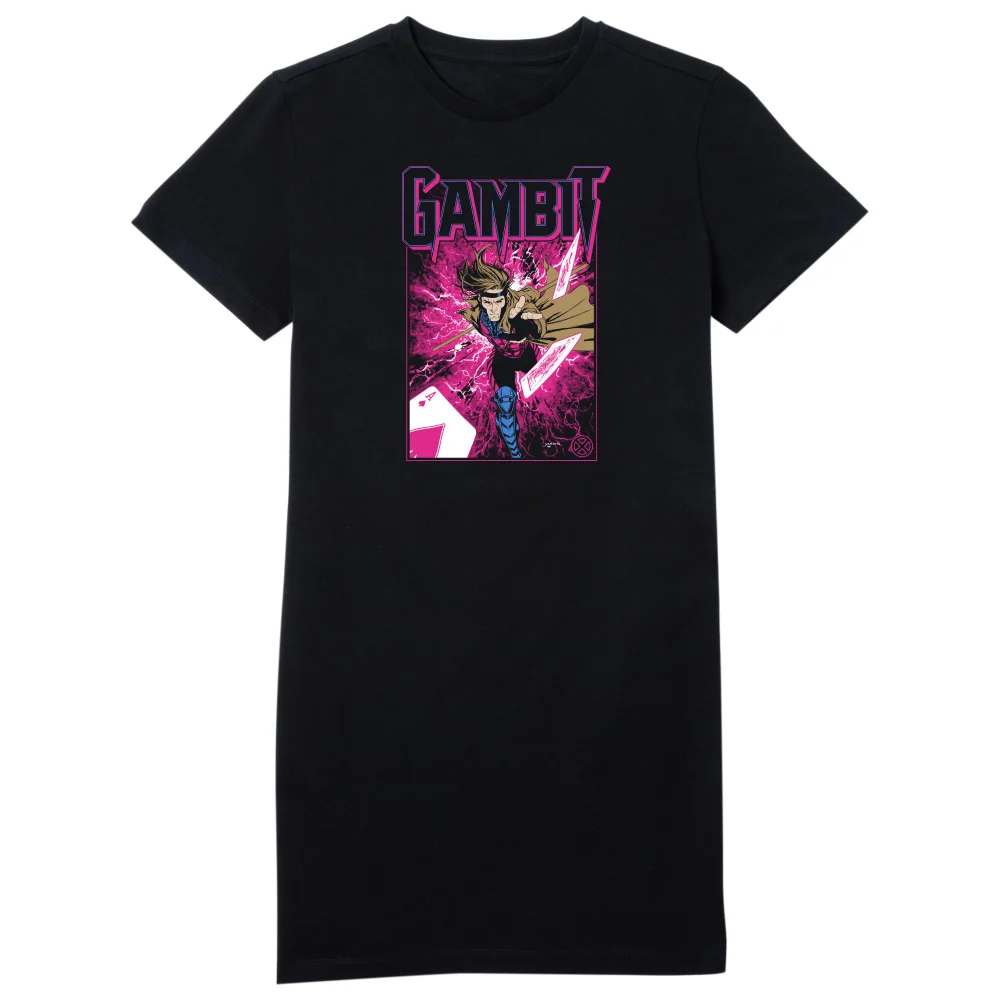 X-Men Gambit Women's T-Shirt Dress - Black - L Image 1