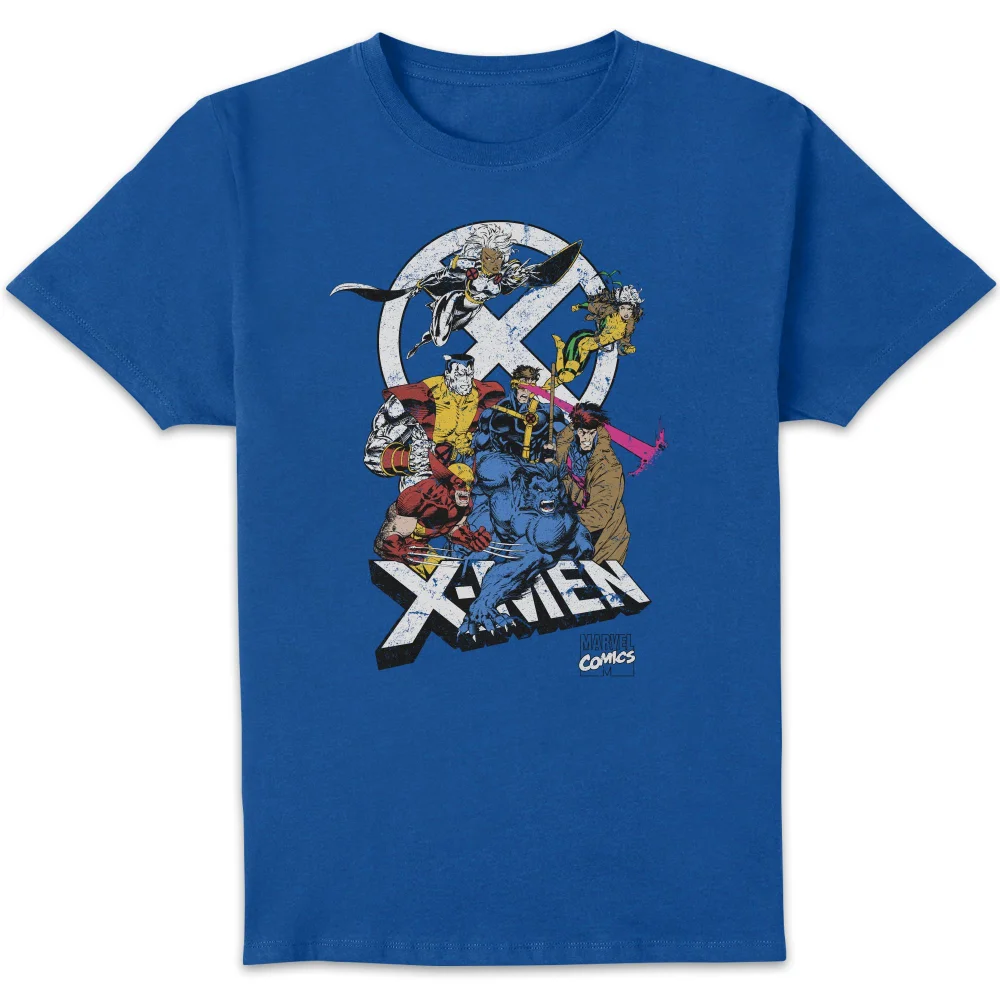 X-Men Super Team T-Shirt - Blue - S Image 1