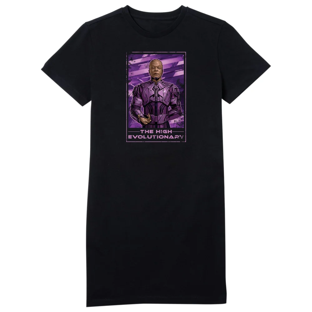 Guardians of the Galaxy The High Evolutionary Women's T-Shirt Dress - Black - L Image 1