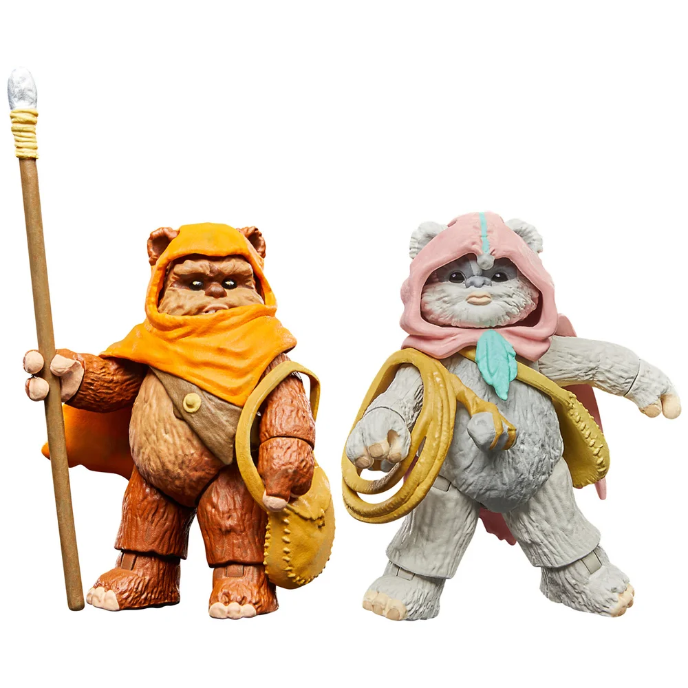 Hasbro Star Wars The Vintage Collection Wicket & Kneesaa (Star Wars: Ewoks) Action Figures 2-Pack Image 1