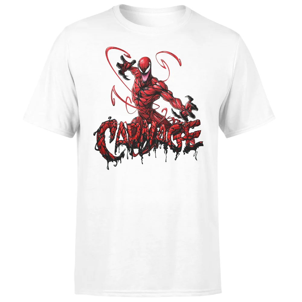 Akedo X Carnage Unisex T-Shirt - White - S - White Image 1