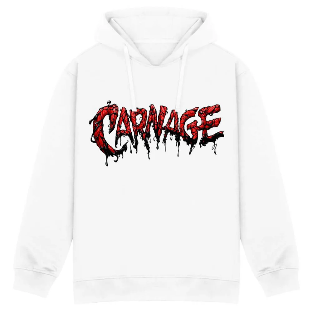 Akedo X Carnage Hoodie - White - S - White Image 1