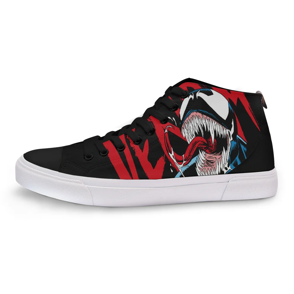 Akedo x Marvel Venom High Top - Black - UK 3 / EU 35.5 / US Men's 3.5 / Women's 5 Image 1
