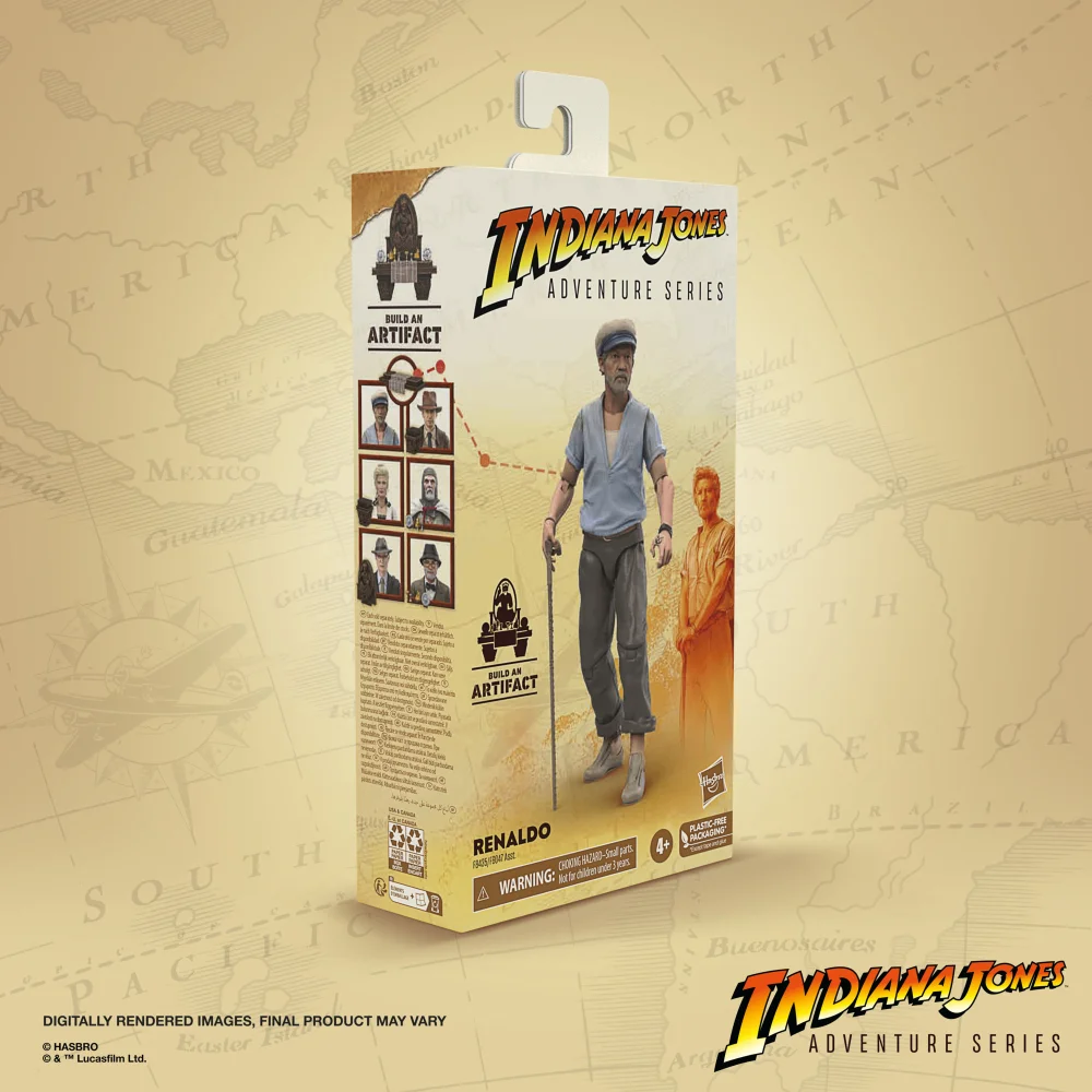Indiana Jones Adventure Series Renaldo Action Figure (6”) Image 1