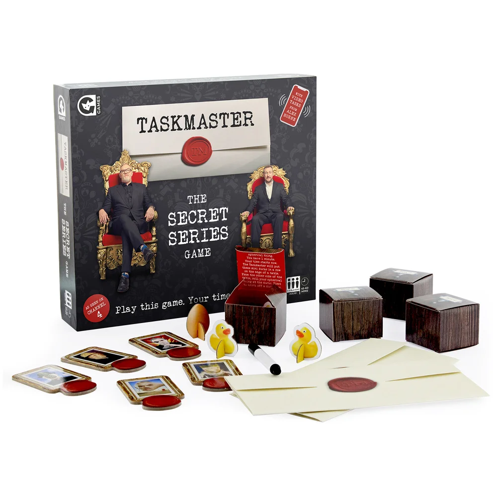 Taskmaster - The Secret Series Board Game Image 1