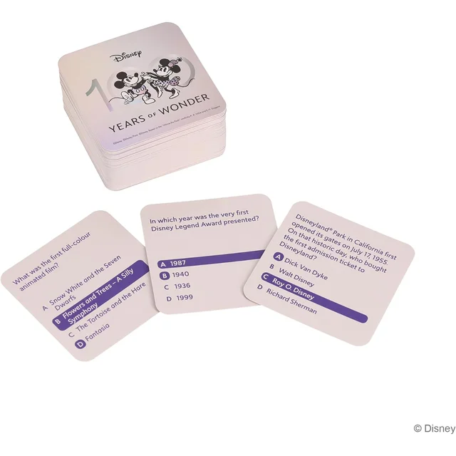 Disney 100 - 100 Years of Wonder Trivia