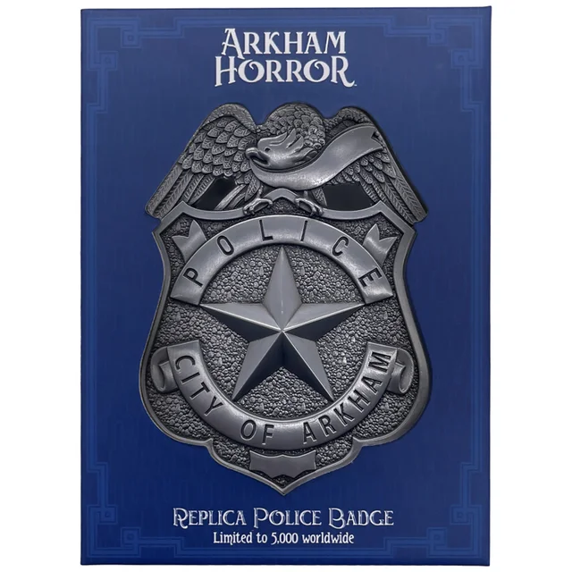 Arkham Horror Limited Edition Replica Police Badge by Fanattik