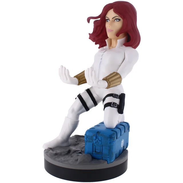 Cable Guys Marvel Avengers Black Widow White Suit
